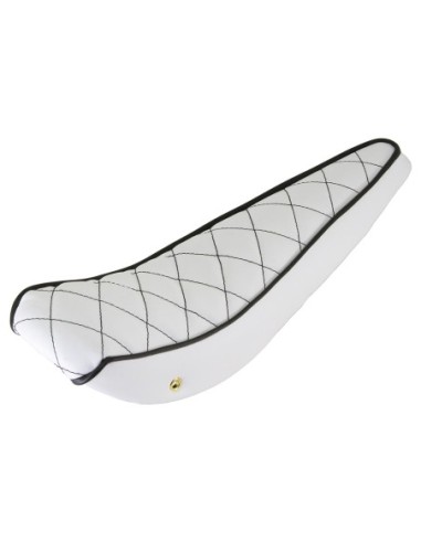 20 Dimond Banana Saddle Vinyl All White...